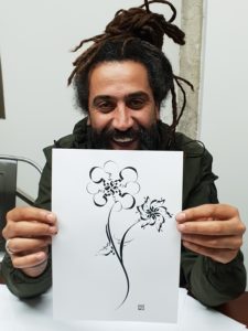 Beyrouth - Atelier de calligraphie arabe par Hicham Chajai